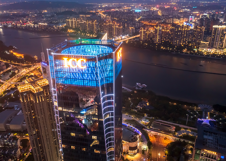 福州第一高樓，閩江璀璨地標(biāo)！超高層建筑升龍環(huán)球中心