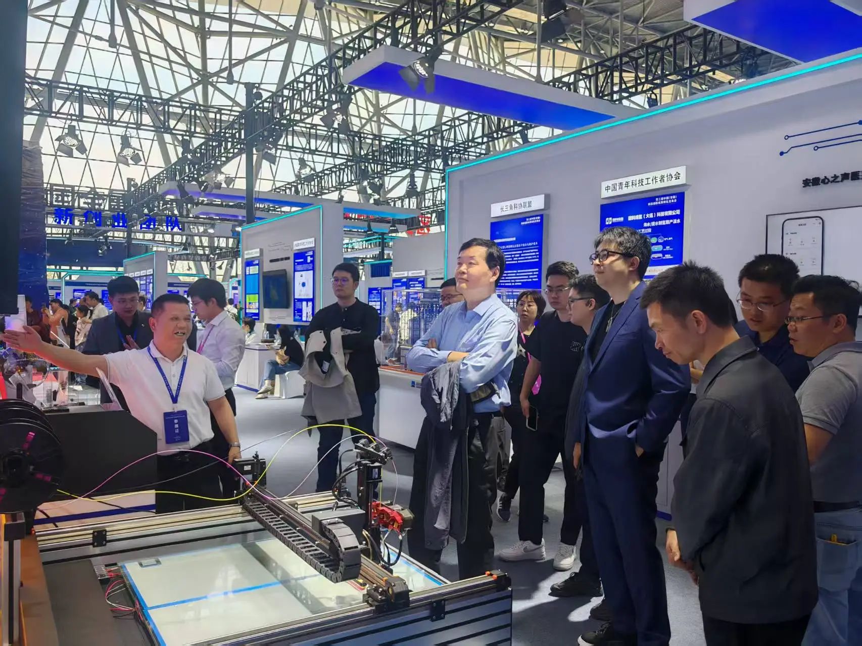 勇電驚艷亮相第三屆中國（安徽）科交會，AI+3D打印技術引熱潮