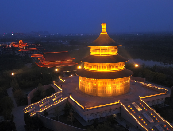 月色印古寺，光影繪禪意 — 勇電照明慶云金山寺項(xiàng)目